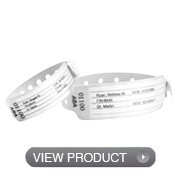 Vinyl Adult / Infant Insert Wristbands
